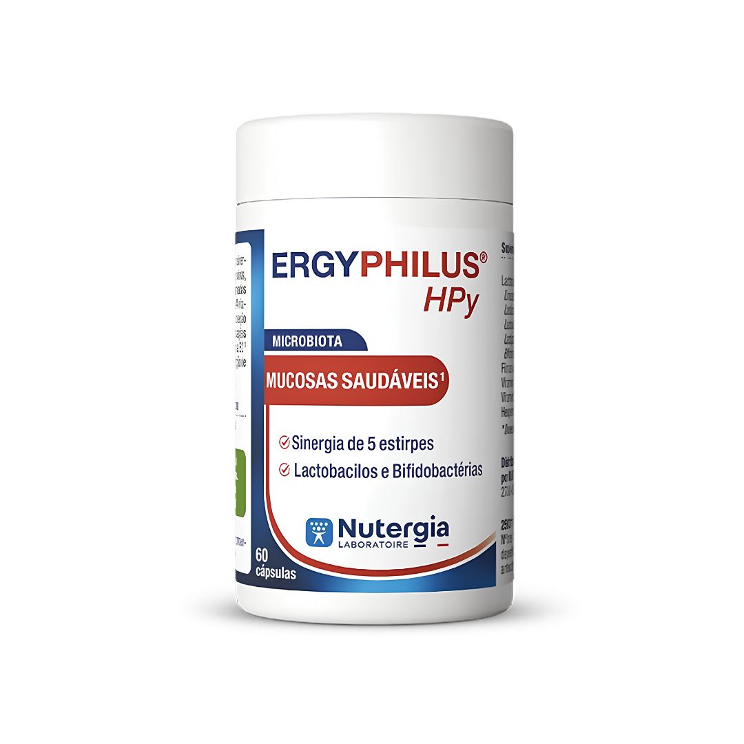 Nutergia ergyphilus hpy 60 cápsulas DRARTUS Nutergia ergyphilus hpy 60 cápsulas